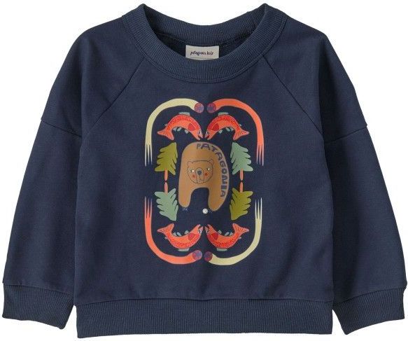 Patagonia - Kid's Baby Crew Sweatshirt - Blauw - Trui