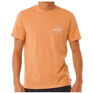 Rip Curl Stapler Tee T-shirt (Heren |oranje)