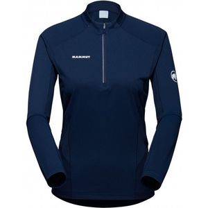 Mammut Womens Aenergy FL Half Zip Longsleeve Sportshirt (Dames |blauw)