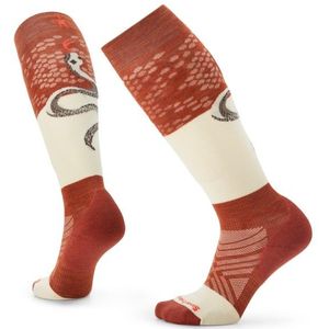 Smartwool Womens Athlete Edition Backcountry Ski OTC Skisokken (Dames |rood)