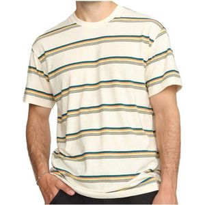 Revolution Loose T-Shirt Stripes T-shirt (Heren |wit/beige)