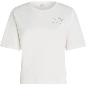 ONeill Womens Summer Musthaves Back Print T-Shirt T-shirt (Dames |wit)
