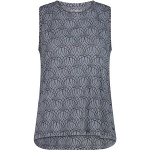 CMP Womens Sleeveless Burnout Jersey T-Shirt Top (Dames |grijs)