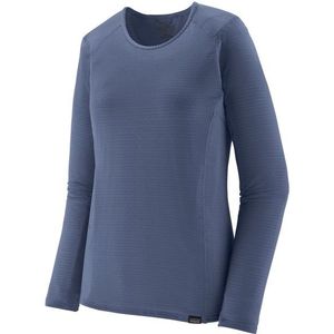 Patagonia Womens Capilene Thermal Weight Crew Synthetisch ondergoed (Dames |blauw)