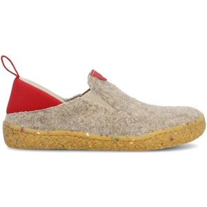 Groundies Kids Uppsala Barefootschoenen (Kinderen |taupe /rood)