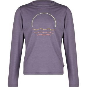 Stoic Kids Merino155 LaholmSt Print L/S Merinoshirt (Kinderen |grijs)