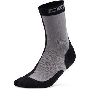 CEP - Run Edition Half&Half Mid Cut 50 - Hardloopsokken - Grijs