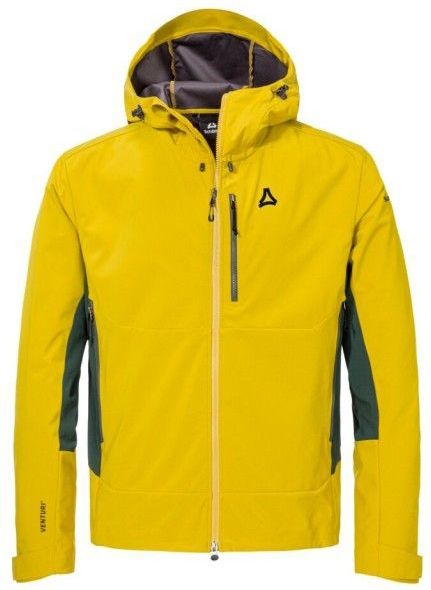Schöffel - Mountain Softshell Jk Style Milagle - Outdoorjack - Geel - Lange Mouwen