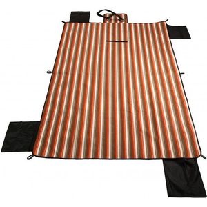Basic Nature Picknickdecke Outdoor Picknickdeken (rood/wit)