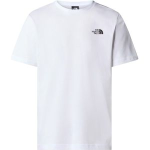 The North Face S/S Redbox Tee T-shirt (Heren |wit)