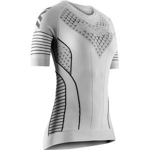 X-Bionic Womens Twyce Race Shirt S/S Hardloopshirt (Dames |grijs)