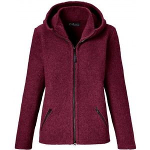 Mufflon Womens Jula Wollen vest (Dames |rood)