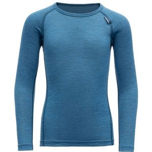 Devold Breeze Kid Shirt Merino-ondergoed (Kinderen |blauw)