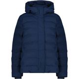 CMP - Womens Down Jacket Fix Hood - Synthetisch Jack - Blauw - Waterdicht