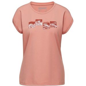 Mammut Womens Mountain T-Shirt Day and Night T-shirt (Dames |roze)