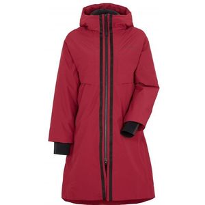 Didriksons Womens Aino Parka 4 Lange jas (Dames |rood |waterdicht)