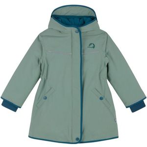 Finkid Kids Milla Lange jas (Kinderen |turkoois/groen |waterdicht)