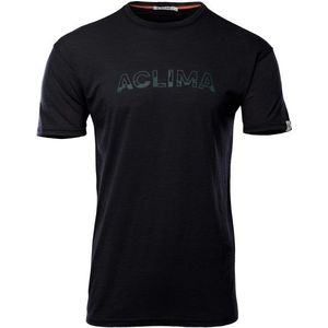 Aclima Lightwool Tee Logo Merinoshirt (Heren |zwart)