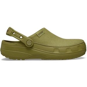 Crocs Classic Crafted Clog Sandalen (olijfgroen)