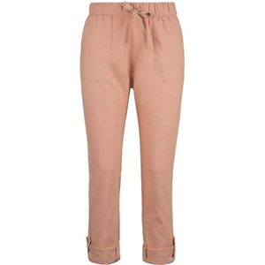 Roxy Womens On The Seashore Linen Cargo Trousers Vrijetijdsbroek (Dames |roze)