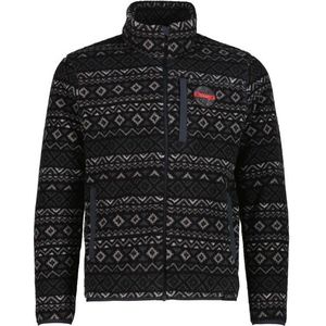 CMP - Jacket Printed Sherpa Fur - Fleecevest - Zwart