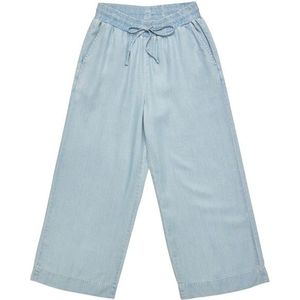 Mazine Womens Wide Leg Denim Pants with Belt Vrijetijdsbroek (Dames |grijs)