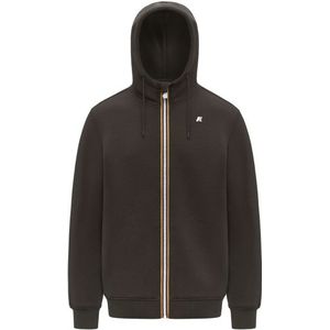 K-Way, Heren, Sweatshirts & Hoodies, Groen, Maat: XL Poliester,