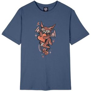 Santa Cruz - Night Critter Front T-Shirt - Blauw - T-shirt