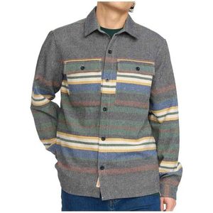 Revolution Utility Shirt Stripes Overhemd (Heren |grijs)