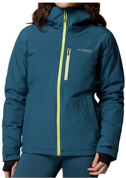 COLUMBIA Outdoorjas 'Explorers Edge II'  limoen / petrol