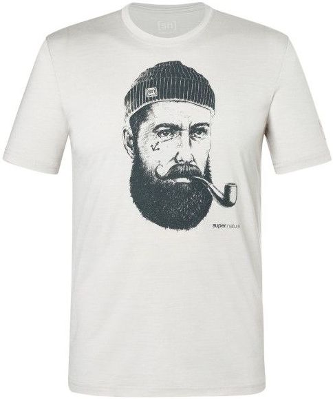 super.natural - Sailor Bio Jersey Tee - Merinoshirt - Wit