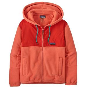 Patagonia Womens Microdini Hoody Fleecevest (Dames |rood)