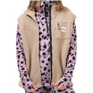 Eivy - Lumberjackie - Fleecebodywarmer - Beige