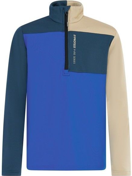 Protest - PRTMarno JR - Skipully - Vibrant Blue - Lange Mouwen - 1/4 Rits