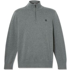 Timberland - Williams River - Gebreide Trui - Grijs - Casual - Biologisch Katoen