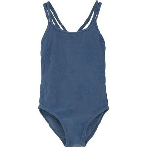 Color Kids Kids Swimsuit with Stucture Badpak (Kinderen |blauw)