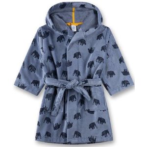 Sanetta - Jongensbadjas - Blauw - Mammut - Badjas voor Jongens