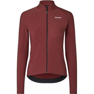 GripGrab Womens PACR Thermal Long Sleeve Jersey Fietsshirt (Dames |rood)