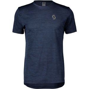 Scott Endurance Light S/S Sportshirt (Heren |blauw)
