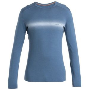 Icebreaker Merino 200 Oasis L/S Crewe Horizon Light Merinoshirt (Heren |blauw)