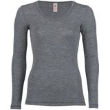Engel Damen-Shirt L/S Ondergoed (Dames |grijs)