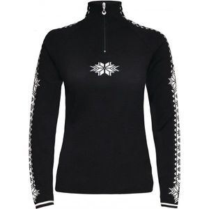 Dale of Norway Geilo Sweater - Trui - Dames Black / Off White