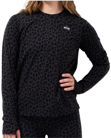 Eivy Womens Loose Fit Wool Top Merino-ondergoed (Dames |zwart)