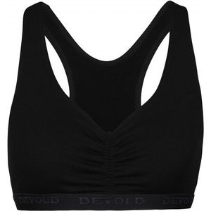 Devold Wool Fleece Woman Bra Sportbeha (Dames |zwart)