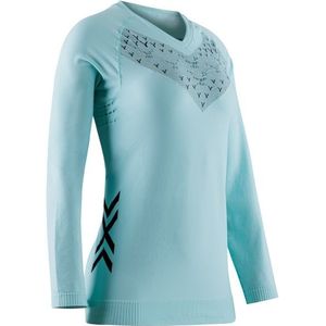 X-Bionic Womens Twyce Run Shirt L/S Hardloopshirt (Dames |turkoois)