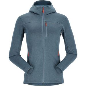 Rab Womens Graviton Hoody Fleecevest (Dames |grijs/blauw)