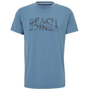 Venice Beach Hayes Drytivity T-Shirt Sportshirt (Heren |blauw)
