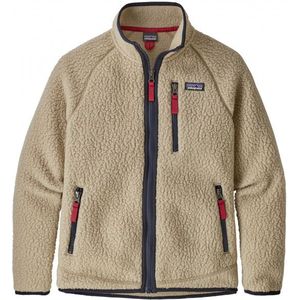 Patagonia Boys Retro Pile Jacket Fleecevest (Kinderen |beige)