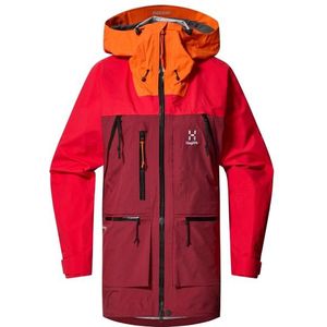 Haglöfs Womens Vassi GTX Pro Jacket Ski-jas (Dames |rood |waterdicht)