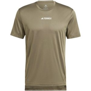 adidas Terrex Terrex Multi T-Shirt Sportshirt (Heren |beige)